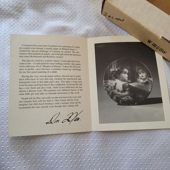 Rare Pemberton & Oaks "Window of Dreams" Vintage Mini Plate Collectible - Picture 2 of 7